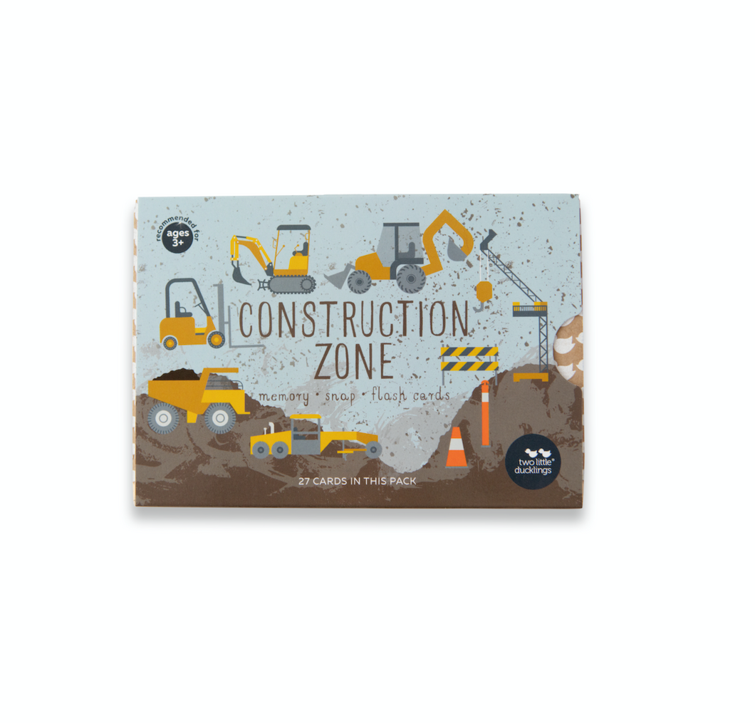 Two Little Ducklings - Construction Zone Memory Cards