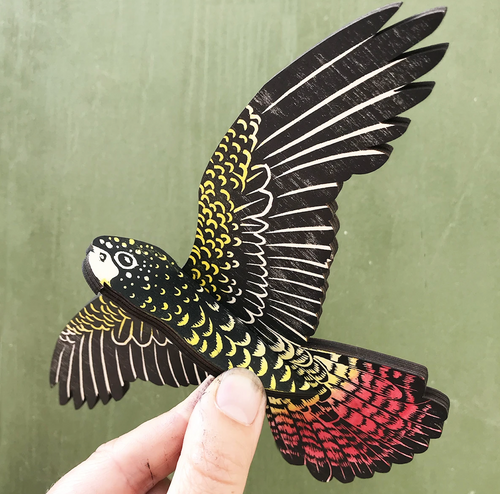 Bridget Farmer - Mobile - Red-tailed Black Cockatoo