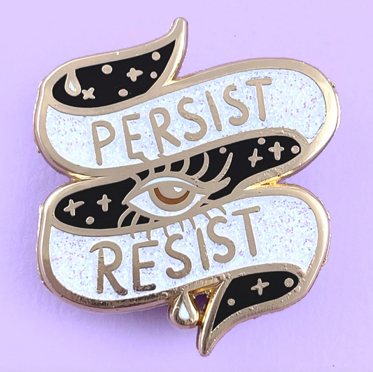 Jubly Umph - Persist Resist Lapel Pin LAPEL PIN