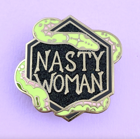 Jubly Umph - Nasty Woman Lapel Pin LAPEL PIN