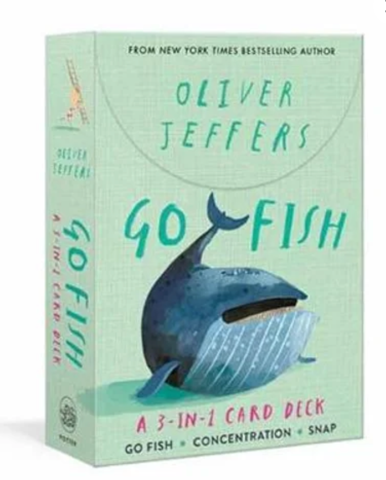 Go Fish - A 3 in 1 Card Deck Game by Oliver Jeffers