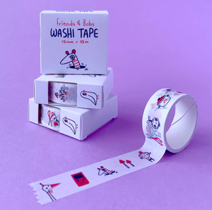 Set of 4 MINI Washi tapes by Hannakin