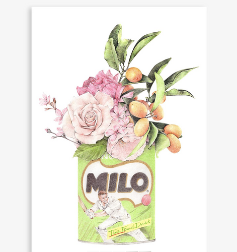 Milo Kid A4 Art print by Carmen Hui