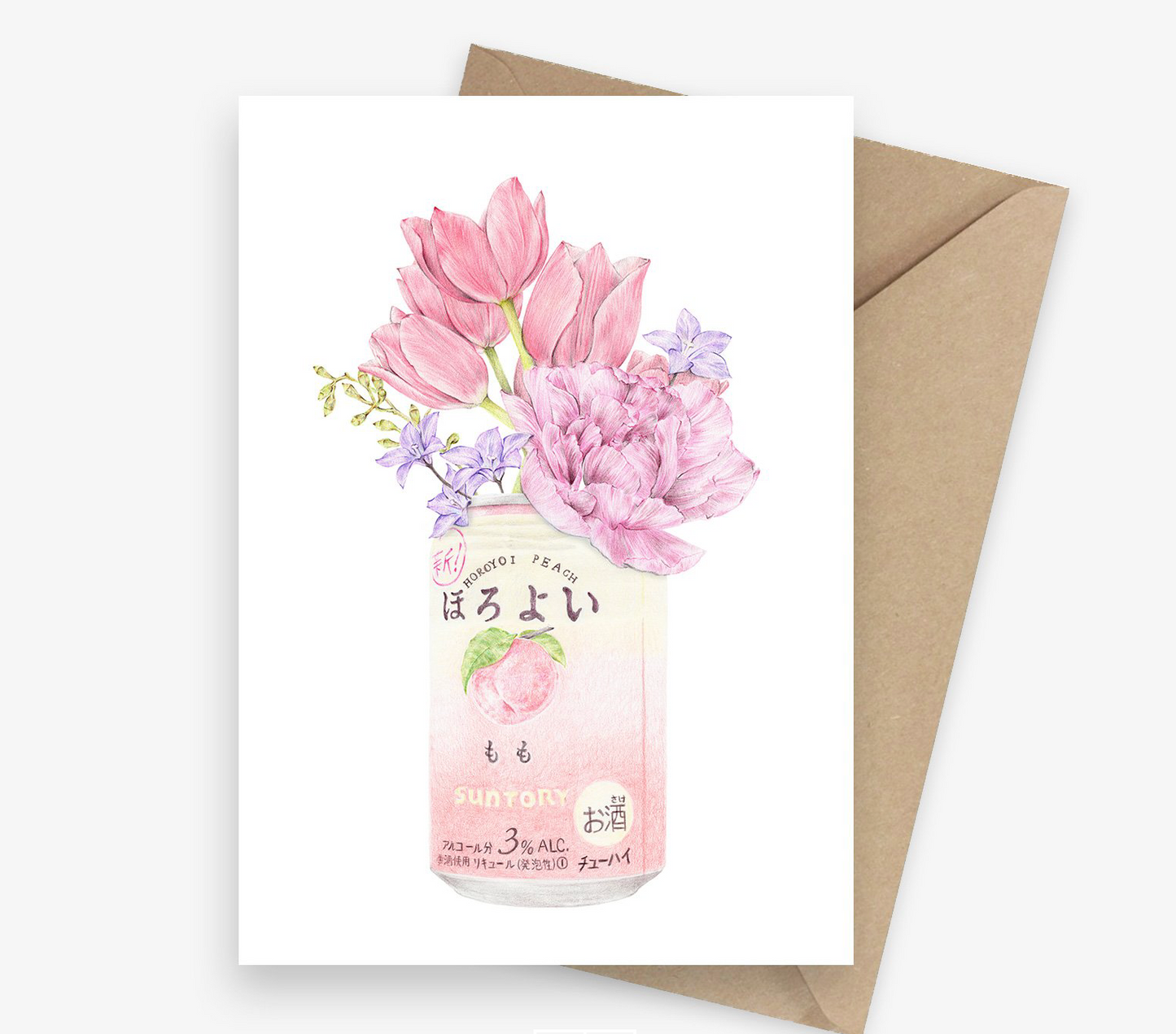 Greeting Card - assorted blooms - Choose from these options! Carmen Hui