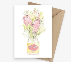Greeting Card - assorted blooms - Choose from these options! Carmen Hui