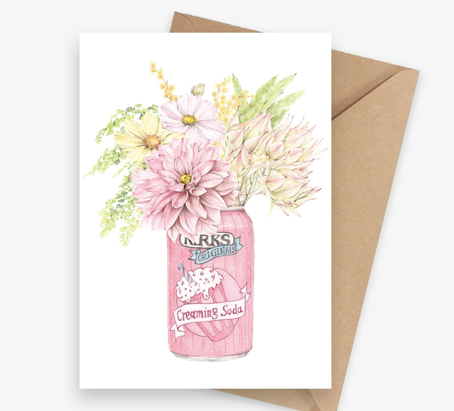 Greeting Card - assorted blooms - Choose from these options! Carmen Hui