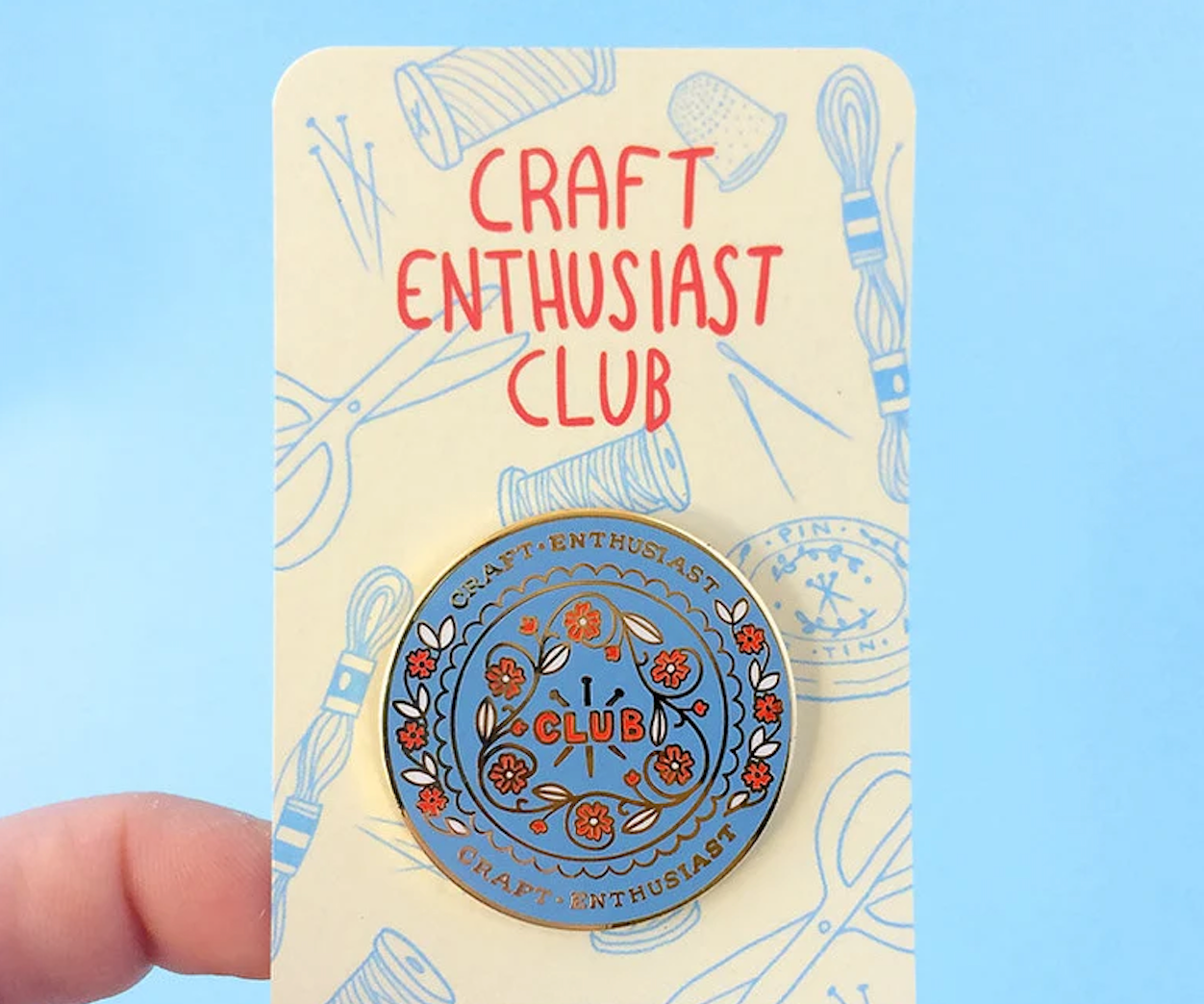 HANNAKIN Craft enthusiast pin