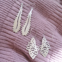 Pixie Nut & Co - STAINLESS STEEL BANKSIA LEAF EARRINGS