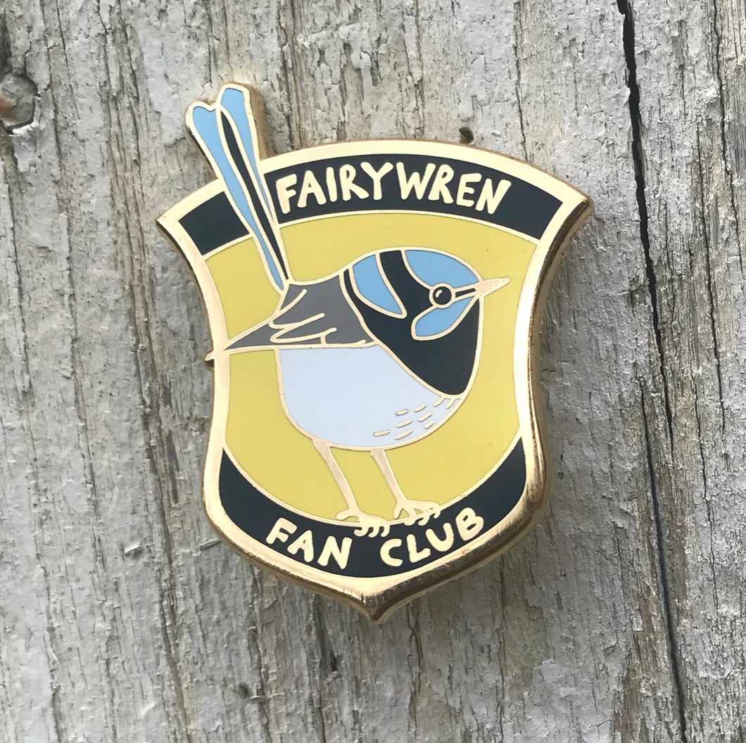 Bridget Farmer - Lapel Pin - Fairywren
