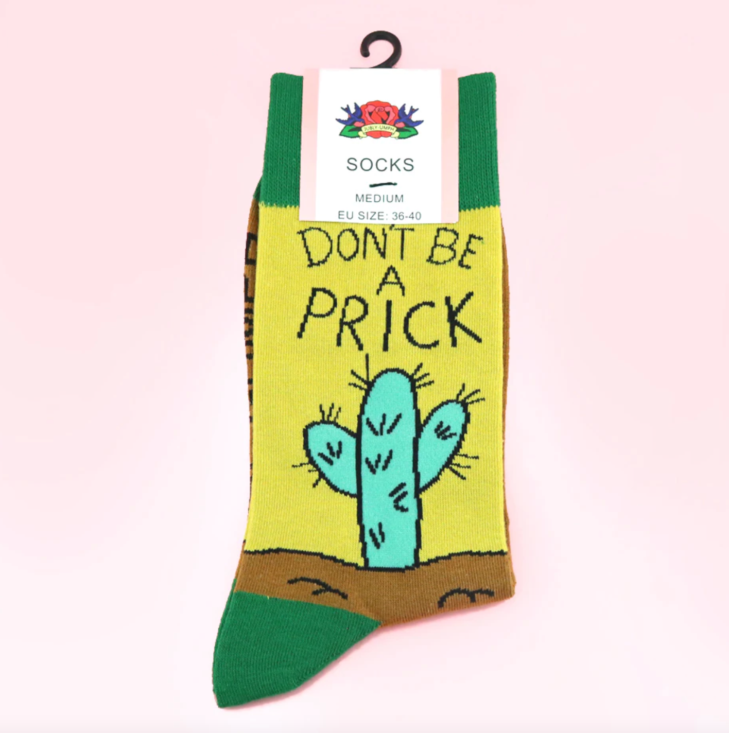 Jubly Umph Don't Be A Prick Socks