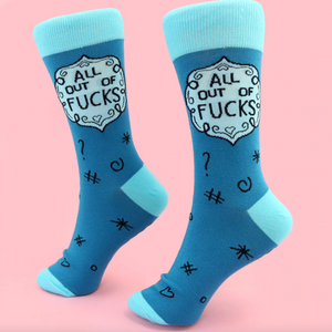 Jubly Umph All Out of F*cks Socks