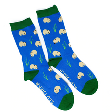 Red Parka Socks: Wombat