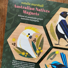 Little Hello Studio Australian Natives Wooden Magnets / Birds