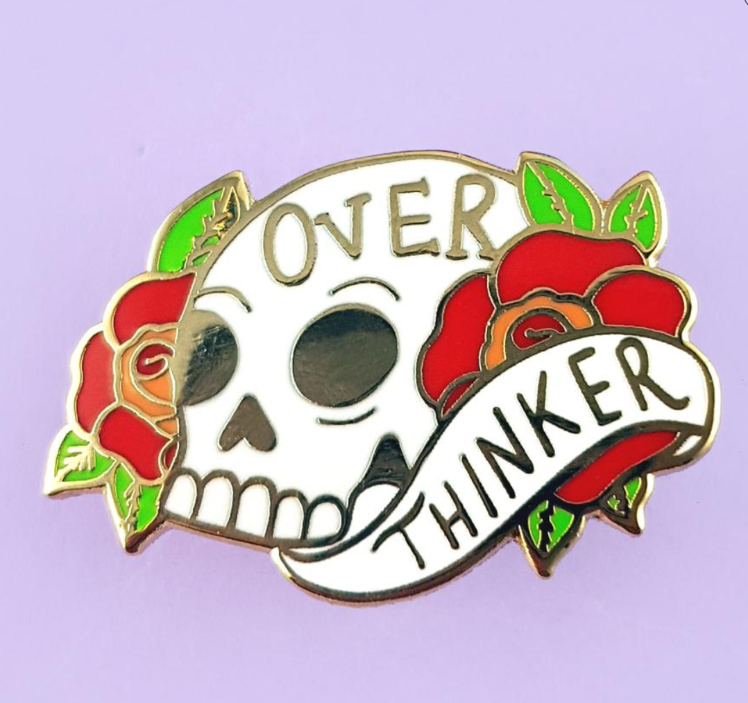 Jubly Umph - OVER THINKER LAPEL PIN
