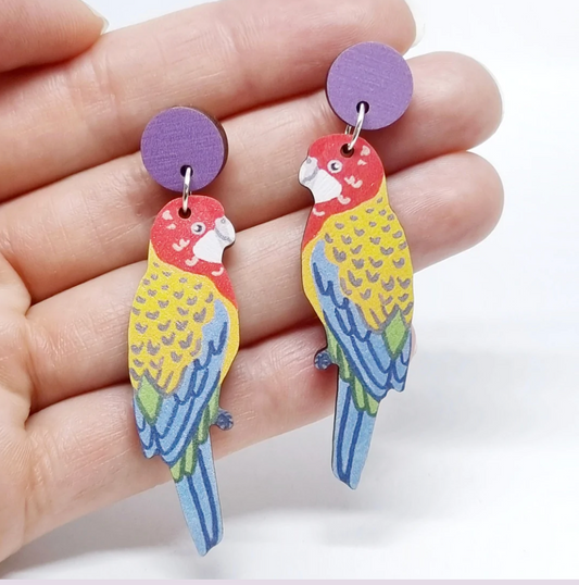 PIxie Nut & Co - EASTERN ROSELLA EARRINGS