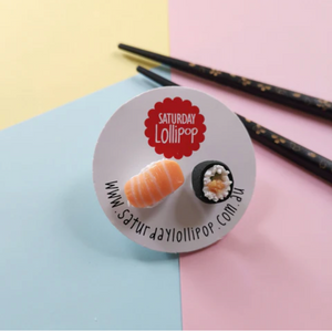 Saturday Lollipop - Food Earrings - Sushi earrings! Choose an option!