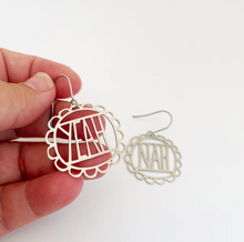 DENZ Mini Yeah Nah dangles in silver