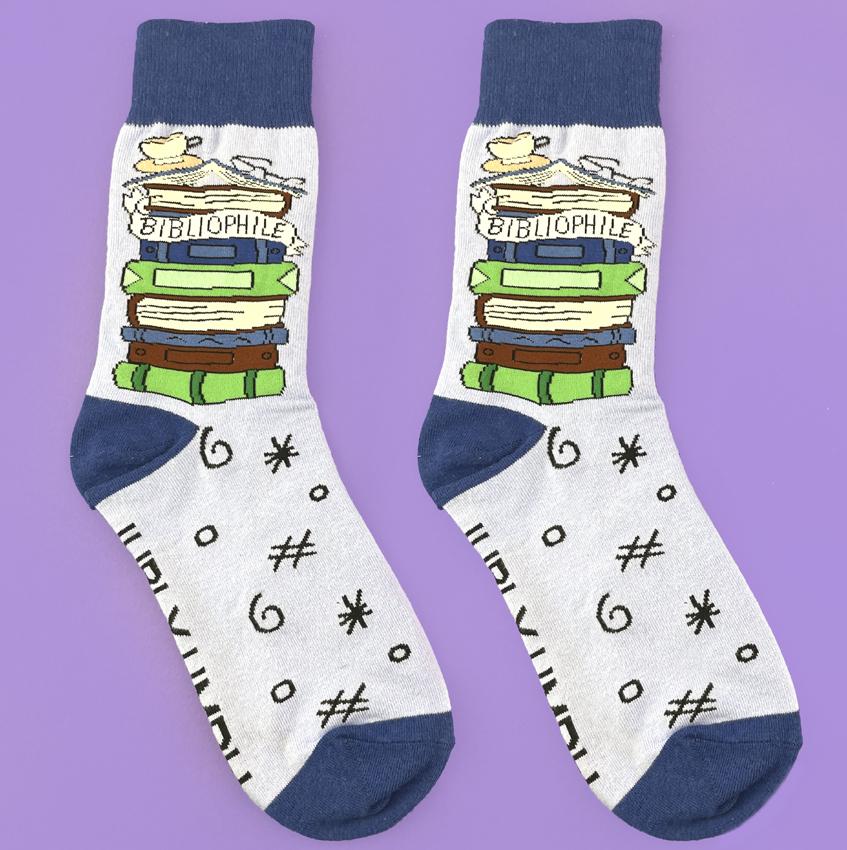 Jubly Umph Bibliophile Socks