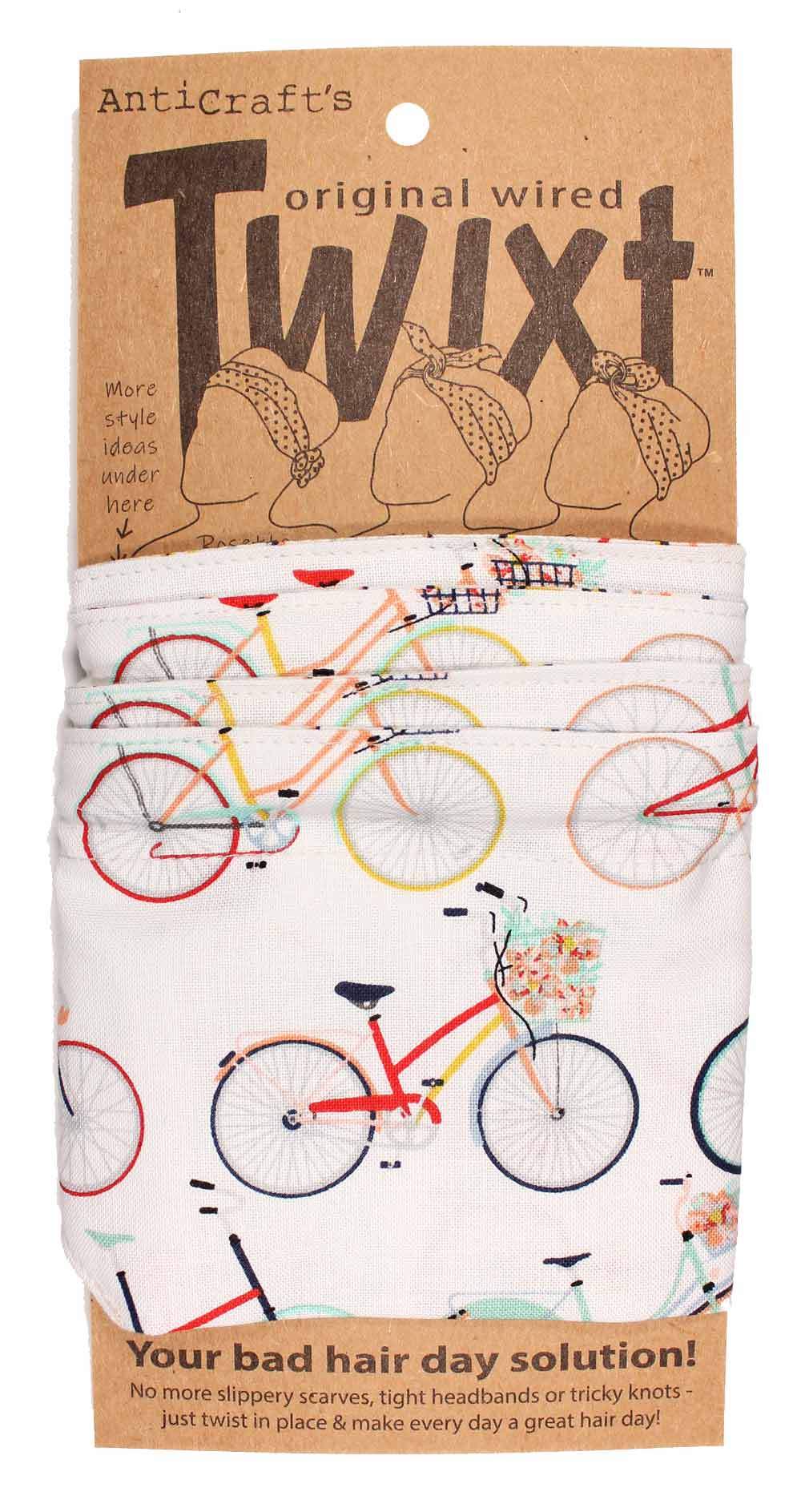 AntiCraft - Wired Head Scarf BICYCLE - TWIXT