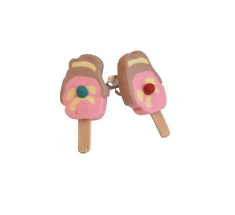 Saturday Lollipop - Food Earrings - Bubble'O'Bill Ice creams