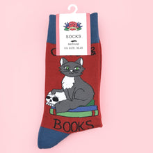 Jubly Umph Cats And Books Socks