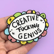 Jubly Umph - Creative F***ing Genius Embroidered Patch