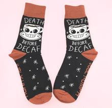 Jubly Umph Death Before Decaf Socks