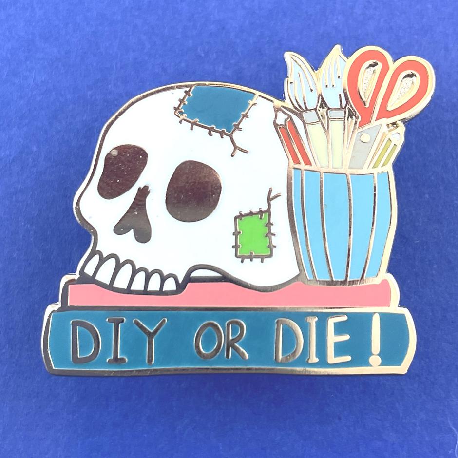 Jubly Umph -  DIY or Die! Lapel Pin