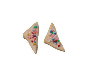 Saturday Lollipop - food earrings - Fairy bread!