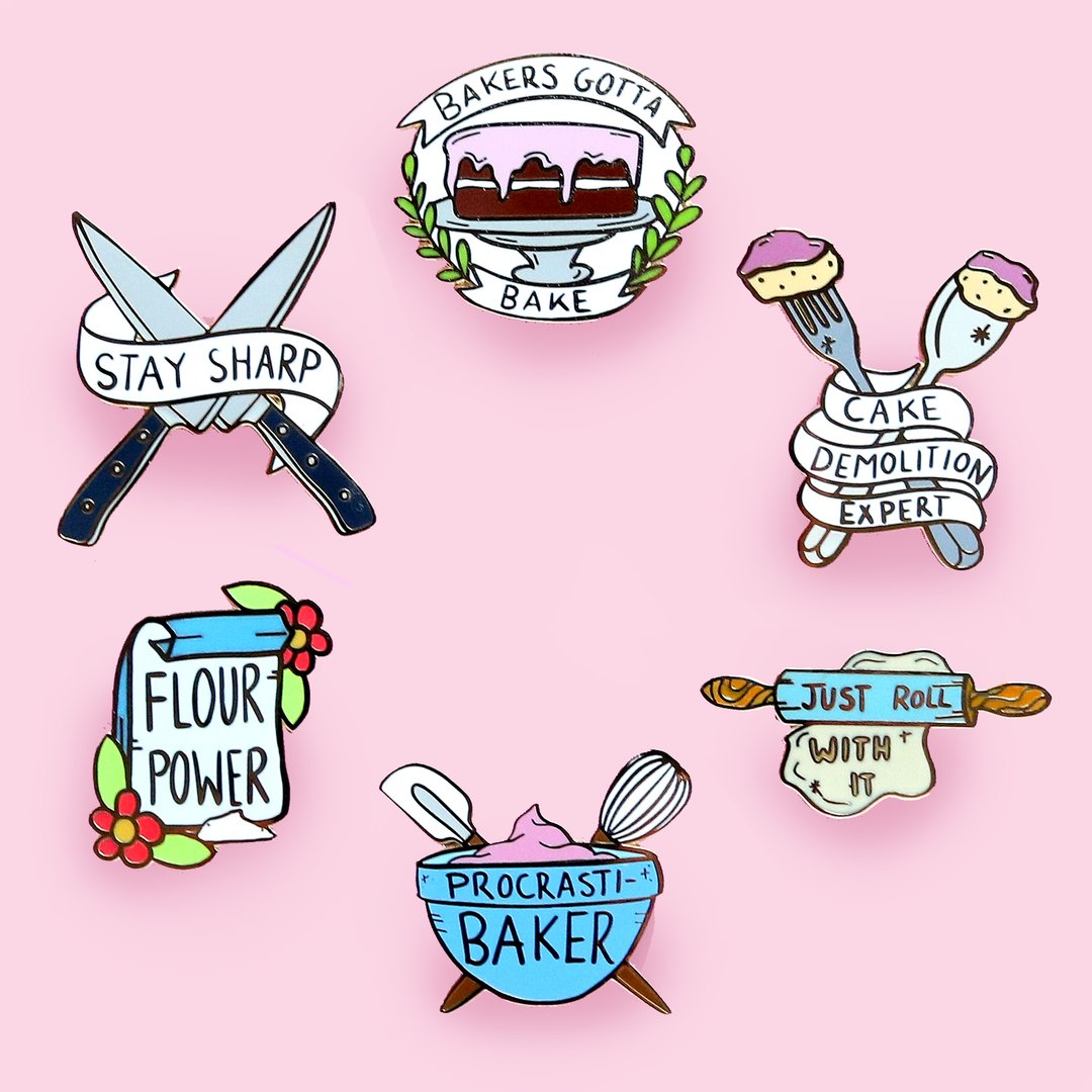 Jubly Umph - Cake Demolition Expert Lapel Pin