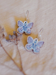 PIxie Nut & Co - Butterfly Hoop earrings
