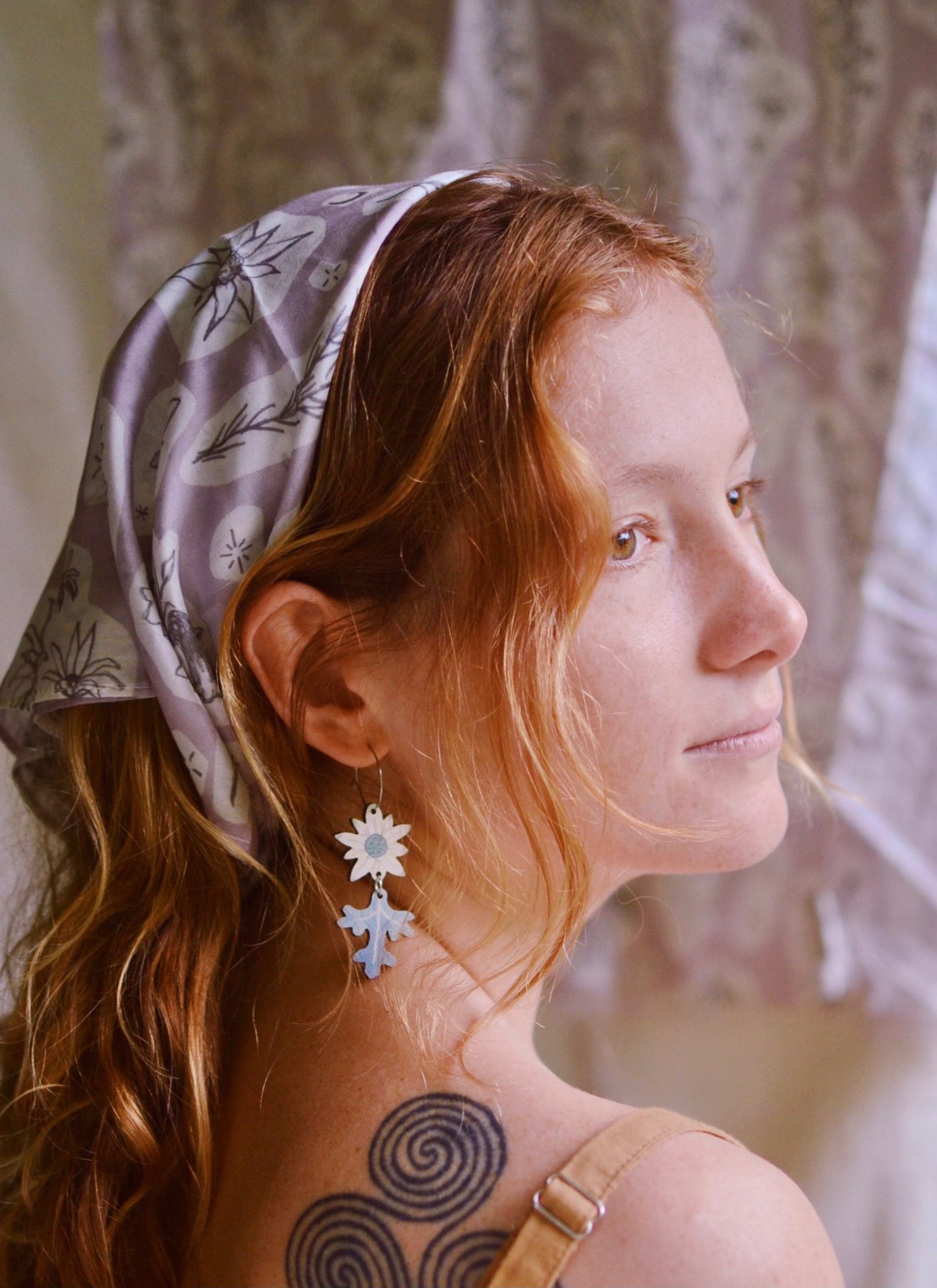 PIxie Nut & Co - Flannel earrings
