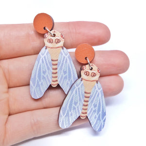 PIxie Nut & Co - Cicada earrings