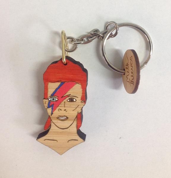 Milk Thieves - David Bowie Keyring