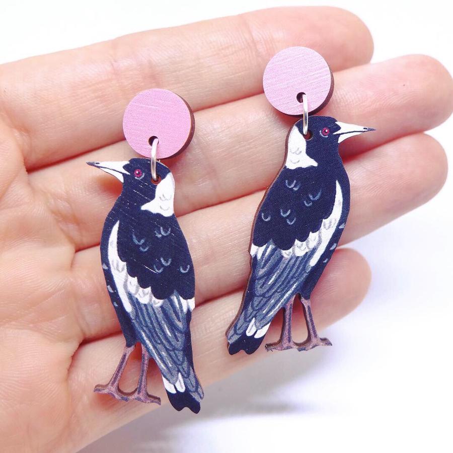 Pixie Nut & Co - Magpie Earrings