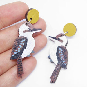 PIxie Nut & Co - Kookaburra earrings