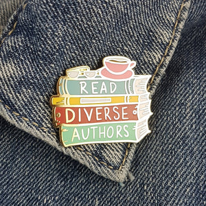 Jubly Umph - Read Diverse Authors Lapel Pin