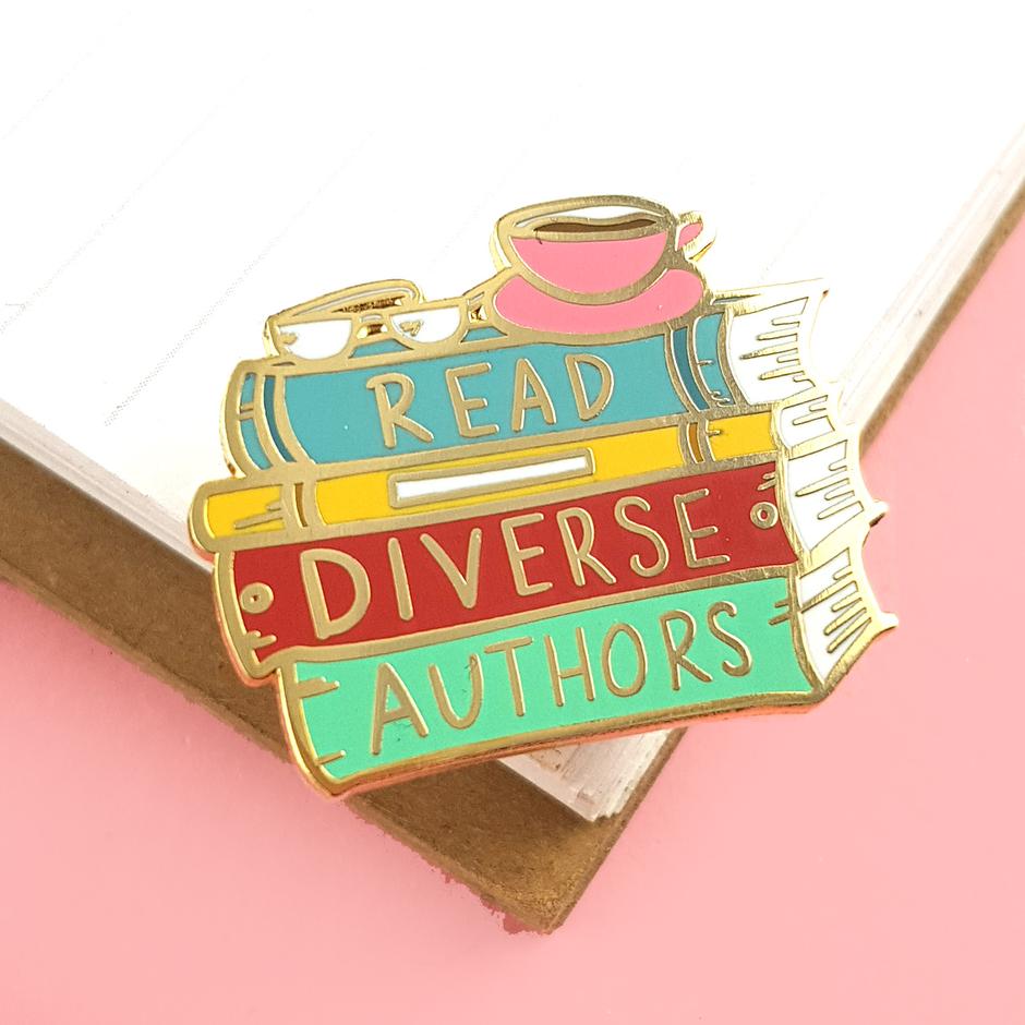 Jubly Umph - Read Diverse Authors Lapel Pin