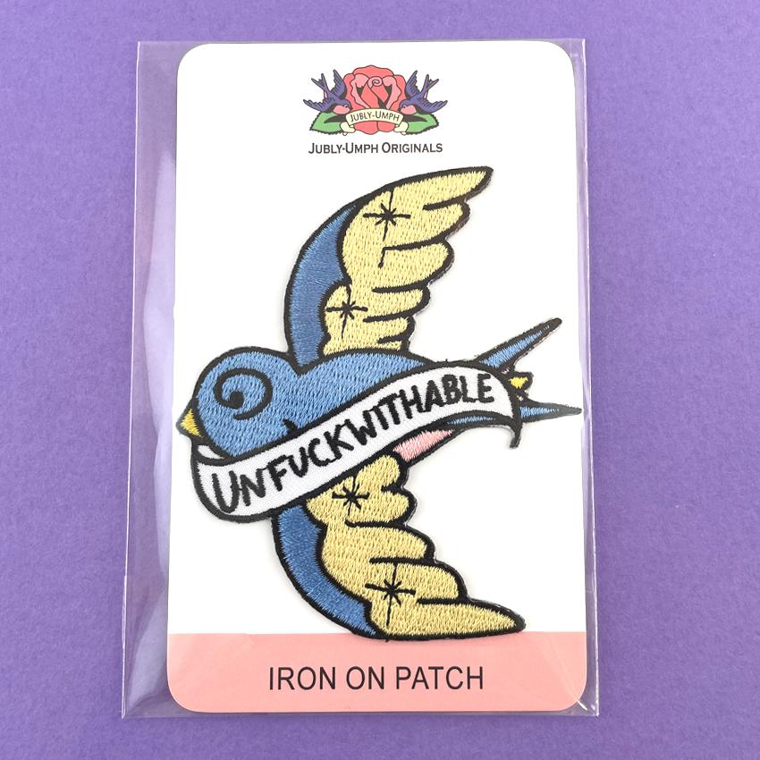 Jubly Umph - Unf&^%withable Embroidered Patch