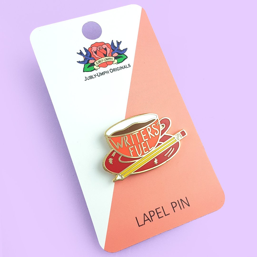 Jubly Umph - Writers Fuel Lapel Pin